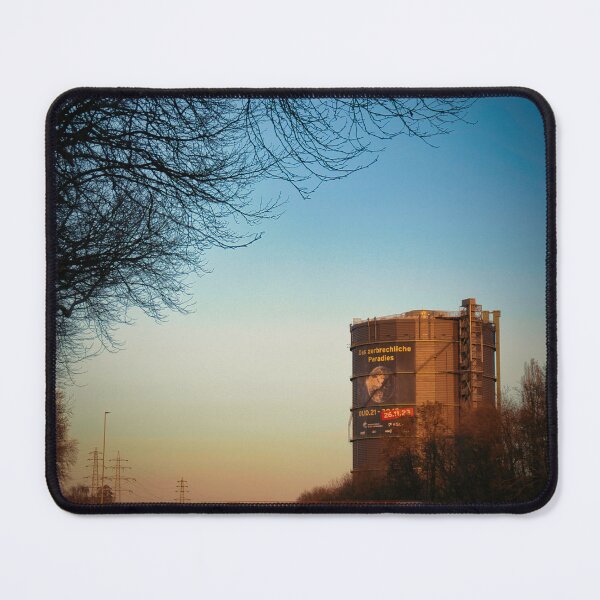 Item preview, The gasometer in Oberhausen - Ruhrgebiet - Ruhrpott - Germany designed and sold by Ruhrpottpicture.