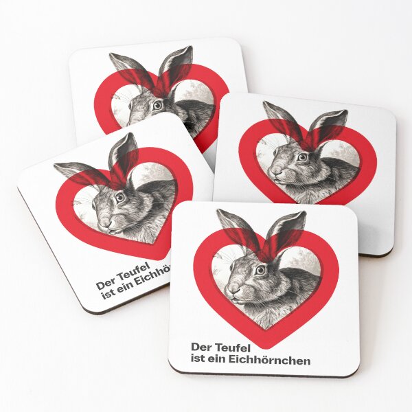 Item preview, Der Teufel ist ein Eichhörnchen designed and sold by KUNSTwort-shop.