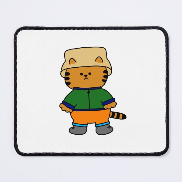 Item preview, a Cat in hiking clothes designed and sold by superbaechoo.