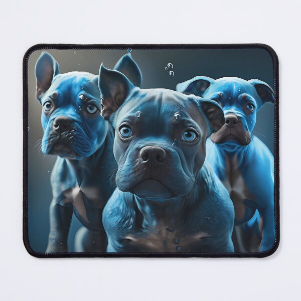 Item preview, Blue Puppies AI Artwork designed and sold by Slowerblue.