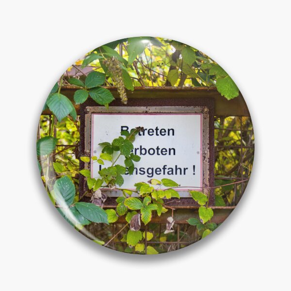 Item preview, Trespassing prohibited - Lostplace - Ruhrgebiet - Ruhrpott - Germany designed and sold by Ruhrpottpicture.