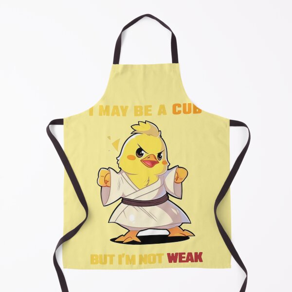 Item preview, Little Chick in Jedi Outfit - I may be a cub, but I'm not weak designed and sold by Tee-Magination.