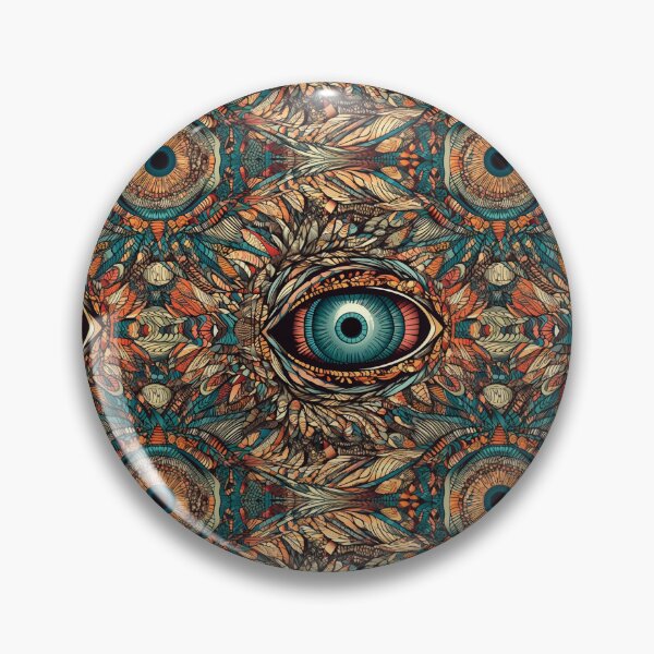 Item preview, Nature's Eye, Surrealistic Pattern designed and sold by KookyKaboodle.