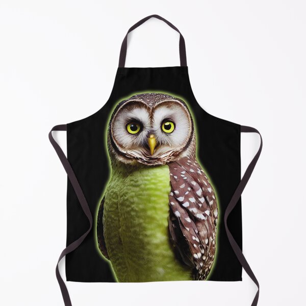 Item preview, Bruno the green avocado owl designed and sold by Pixelboys.