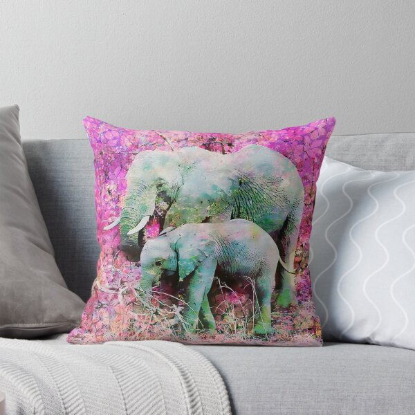 Item preview, Pink Elephant Wildlife designed and sold by Sunnytime.