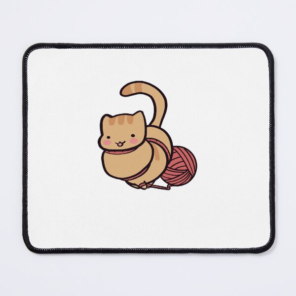 Artikelvorschau, Stricken passiert mit Katzen Kawaii entworfen und verkauft von ThumboArtBumbo.