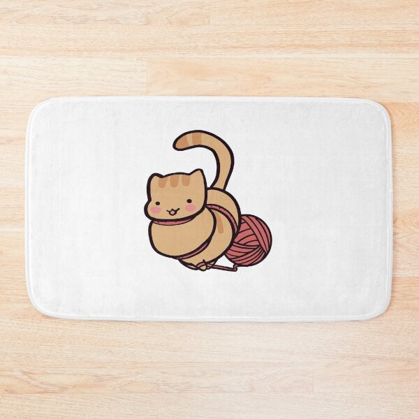 Artikelvorschau, Stricken passiert mit Katzen Kawaii entworfen und verkauft von ThumboArtBumbo.