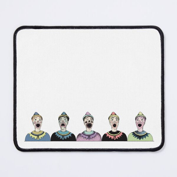 Item preview, Pastel Laughing Clowns - Sideshow - Fair - Carnival designed and sold by artbymandymeow.