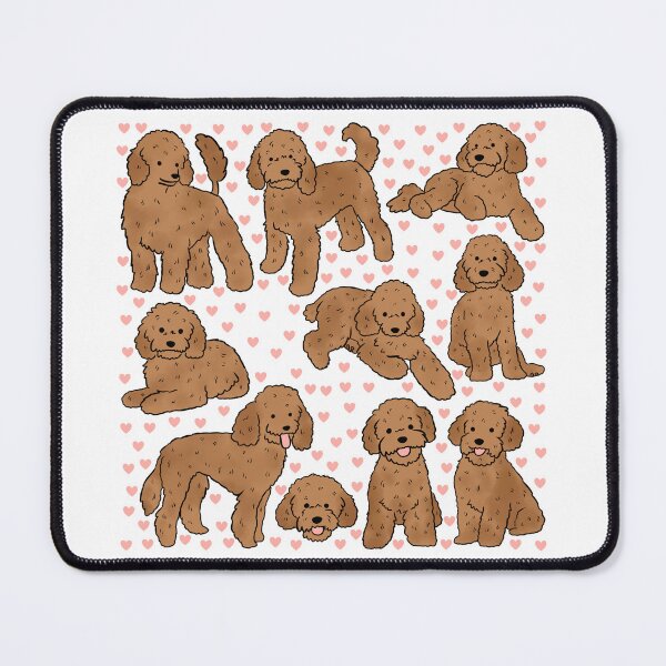 Item preview, Toy poodle dog pattern  designed and sold by Yarafantasyart.