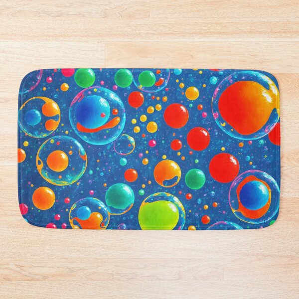 Item preview, Colorful Abstract Bubbles - Playful and Vibrant Art designed and sold by pinimgart.