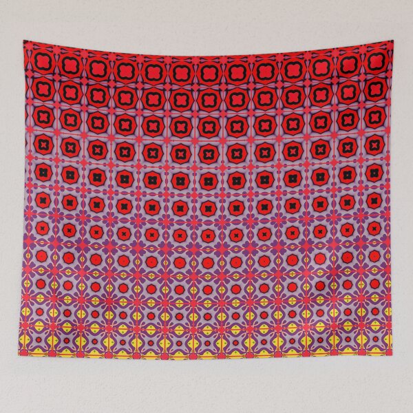 Item preview, Morphing Colors Retro Pattern designed and sold by theWeppen.