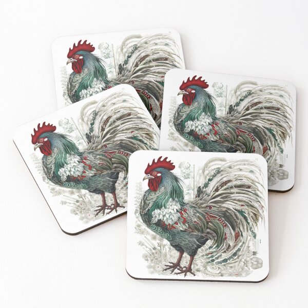 Item preview, Strong beautyful rooster designed and sold by MuteEcho.