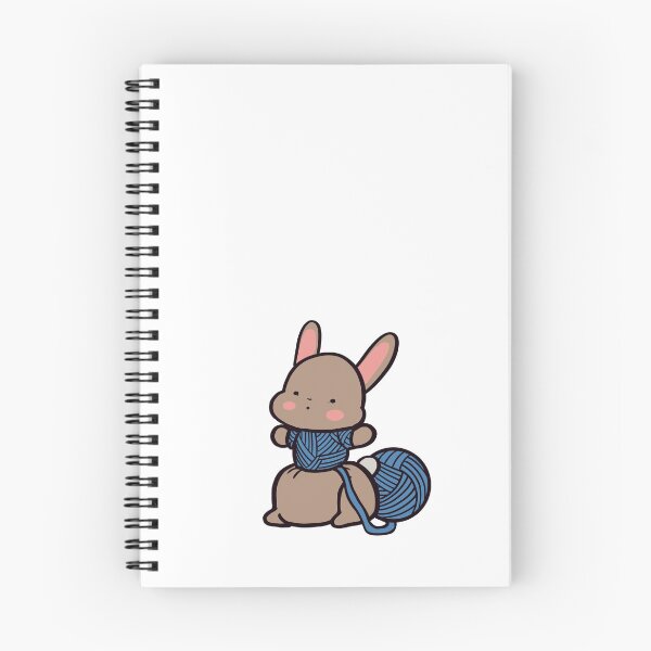 Item preview, Cute Bunny with Knitted Clothes designed and sold by ThumboArtBumbo.