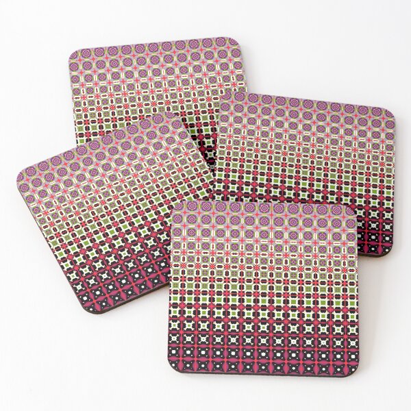 Item preview, Morphing Shapes Retro Pattern designed and sold by theWeppen.