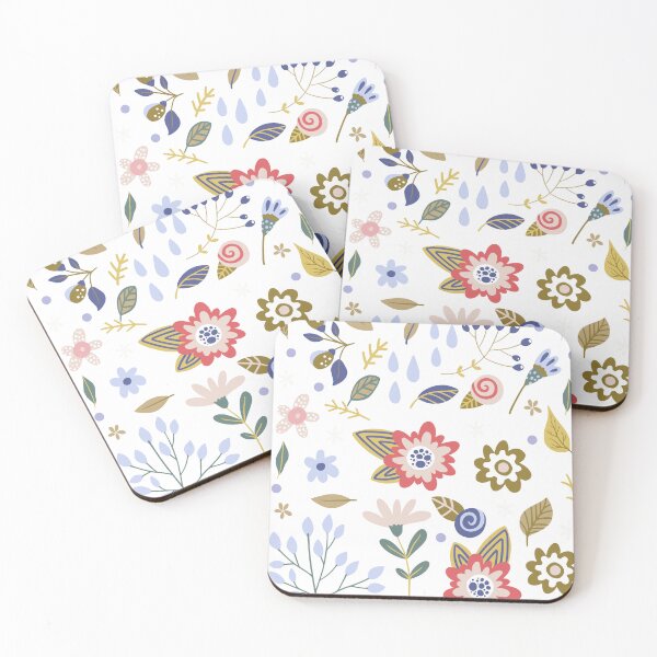 Item preview, Floral pattern petals leaves designed and sold by TheRightHonMP.