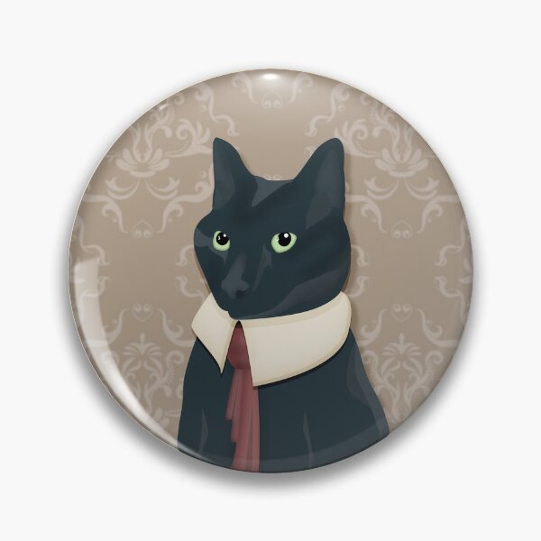 Item preview, Classy Cat Portrait designed and sold by -DearTreehouse-.