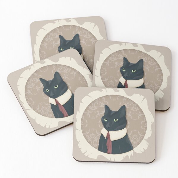 Item preview, Classy Cat Portrait designed and sold by -DearTreehouse-.