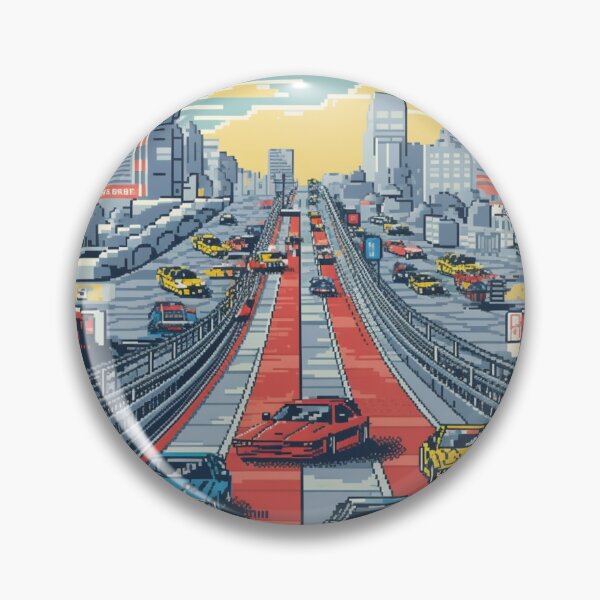 Item preview, Retro Racing Fun: Get Your Adrenaline Pumping designed and sold by RobotBadGuy0.
