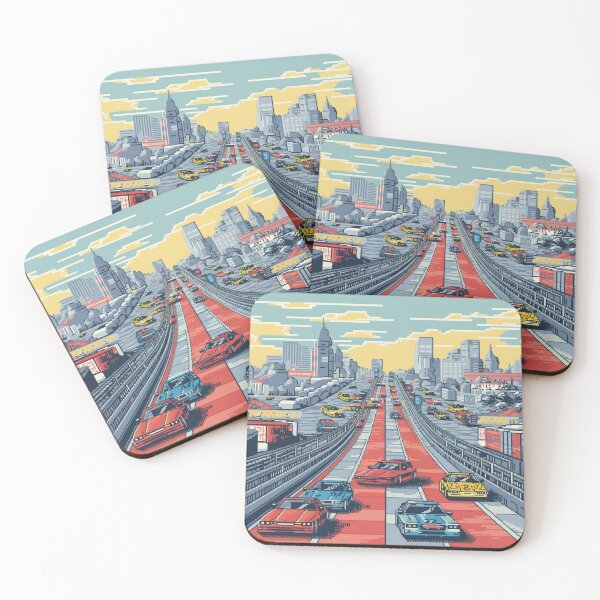Item preview, Retro Racing Fun: Get Your Adrenaline Pumping designed and sold by RobotBadGuy0.