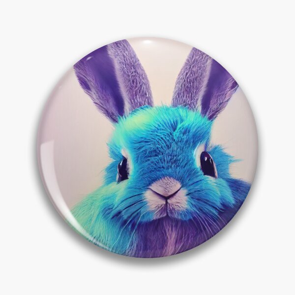 Item preview, Schnuffi, the colorful rabbit friend designed and sold by Pixelboys.