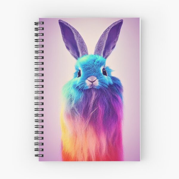 Item preview, Schnuffi, the colorful rabbit friend designed and sold by Pixelboys.