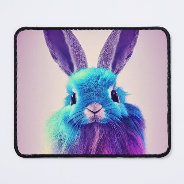 Item preview, Schnuffi, the colorful rabbit friend designed and sold by Pixelboys.