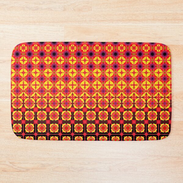 Item preview, Ascending Flowers Retro Pattern designed and sold by theWeppen.