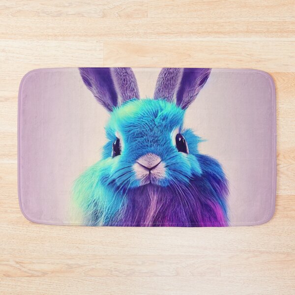 Item preview, Schnuffi, the colorful rabbit friend designed and sold by Pixelboys.