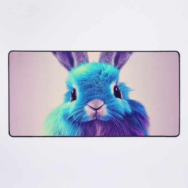 Item preview, Schnuffi, the colorful rabbit friend designed and sold by Pixelboys.