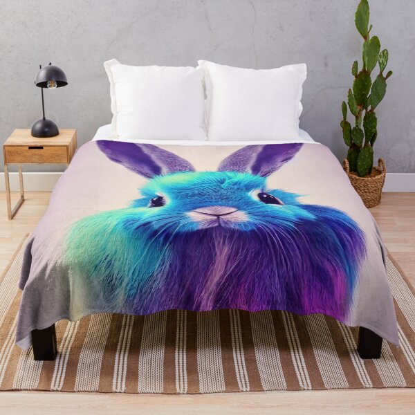 Item preview, Schnuffi, the colorful rabbit friend designed and sold by Pixelboys.