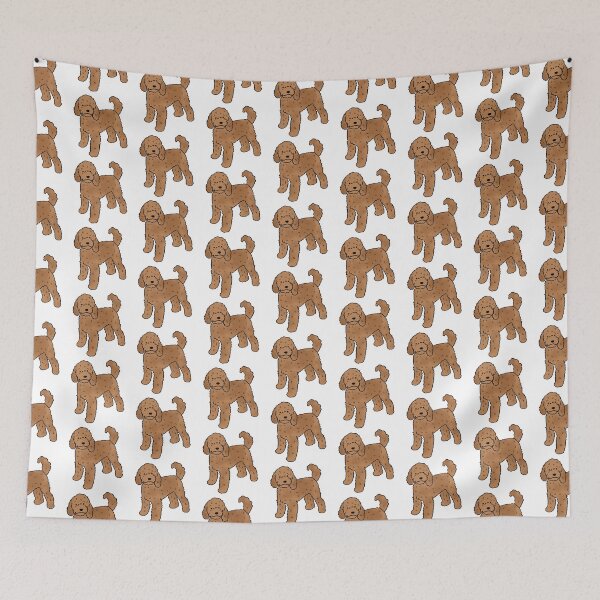 Item preview, Toy poodle dog cute illustration  designed and sold by Yarafantasyart.