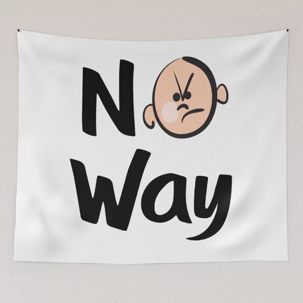 Item preview, No Way Kid's Art / Love the Kid Art  designed and sold by ProjectX23.