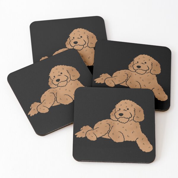 Item preview, Toy poodle dog cute illustration  designed and sold by Yarafantasyart.