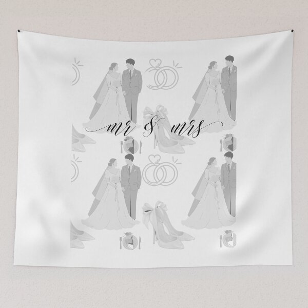 Item preview, Happily Ever After Bride & Groom designed and sold by WinnieMae44.