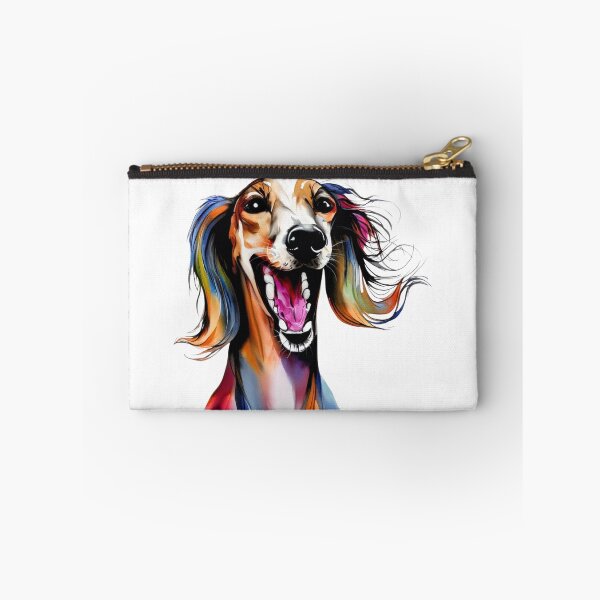 Artikelvorschau, Bunter Saluki - niedliche Hundekunst für Haustierliebhaber und -besitzer entworfen und verkauft von NinosDelViento.