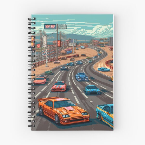 Item preview, Retro Racing Rush designed and sold by RobotBadGuy0.
