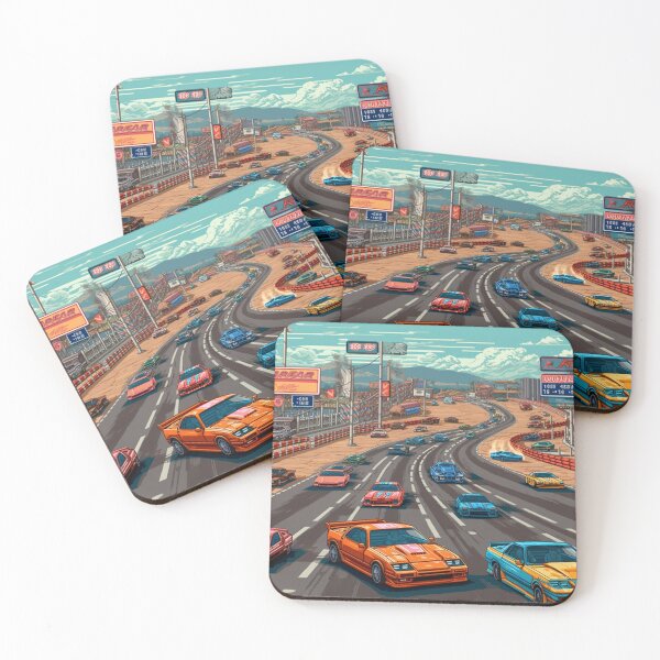 Item preview, Retro Racing Rush designed and sold by RobotBadGuy0.