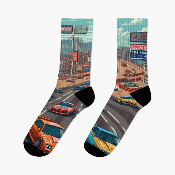 Item preview, Retro Racing Rush designed and sold by RobotBadGuy0.