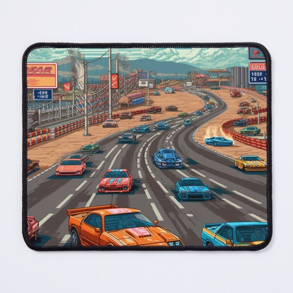 Item preview, Retro Racing Rush designed and sold by RobotBadGuy0.