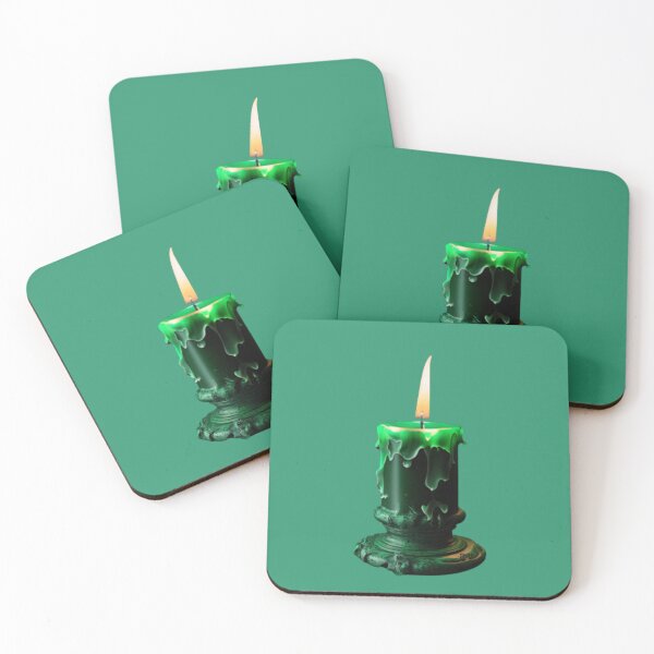 Item preview, Green candle designed and sold by No-No-Name.