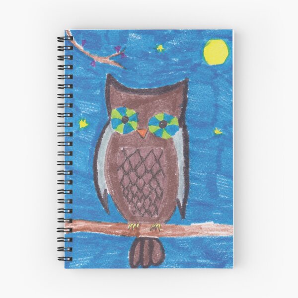 Item preview, Owl sitting on the tree branch designed and sold by designer437.
