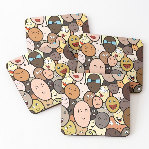 Item preview, Many Faces facial expressions designed and sold by ArtshirtGroup.