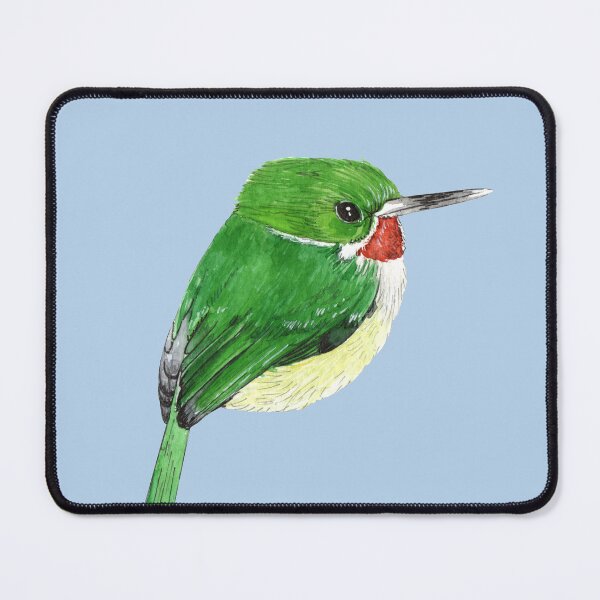 Item preview, PUERTO RICAN TODY-Todus mexicanus designed and sold by BEATRIZ ABAITUA.
