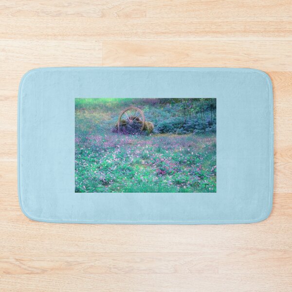 Item preview, Enchanted Storybook Meadow with Country Wagon Wheel designed and sold by JariHawk.