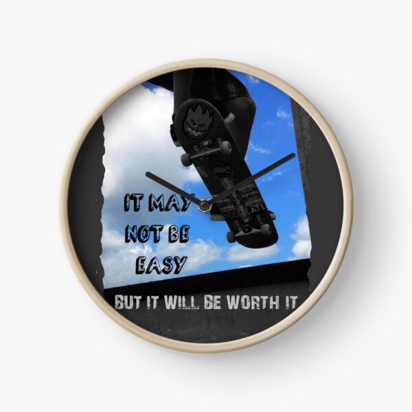 Item preview, It may not be easy, but it will be worth it! designed and sold by Adasha Knight.