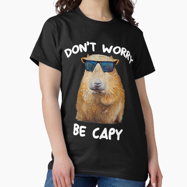 Item preview, Funny Capybara Dont Worry Be Capy Funny Rodent designed and sold by Get A Wear  Shop.