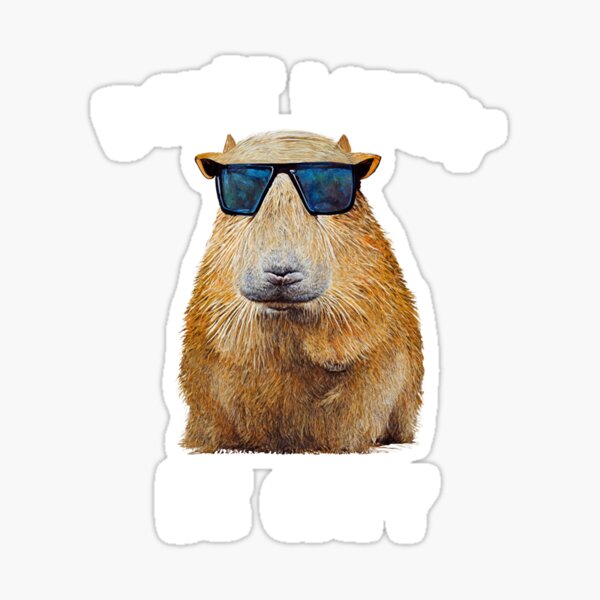 Item preview, Funny Capybara Dont Worry Be Capy Funny Rodent designed and sold by Get A Wear  Shop.