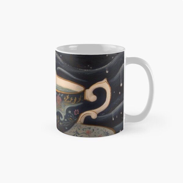 Item preview, Storm in a Teacup folk art designed and sold by Hilary Thwaites.