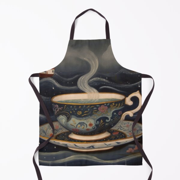 Item preview, Storm in a Teacup folk art designed and sold by Hilary Thwaites.