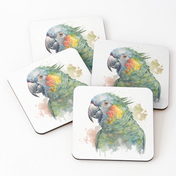 Item preview, Colourful Parrot design designed and sold by Nosy is Everything.